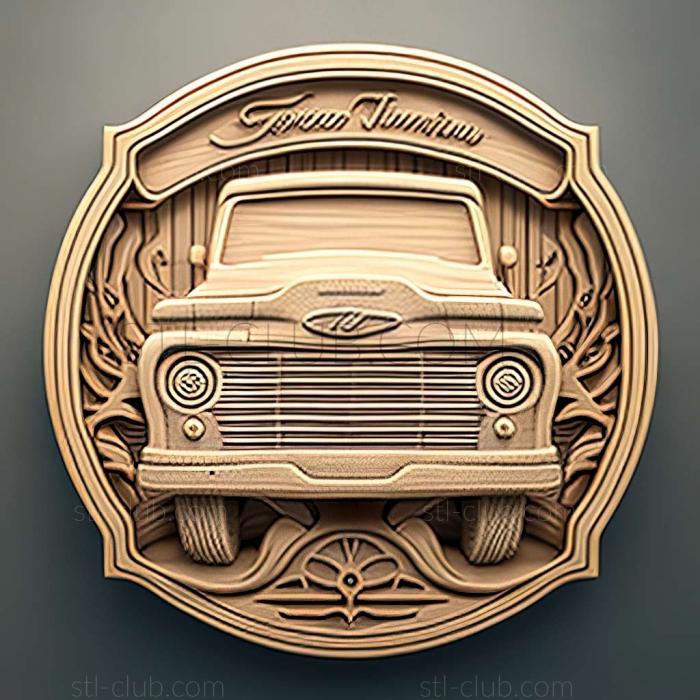 3D мадэль Ford Transcontinental (STL)